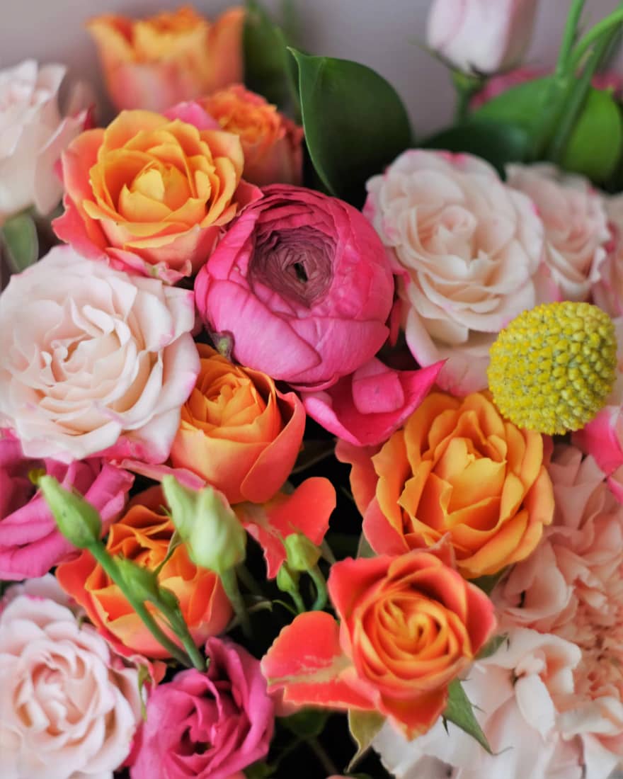 Sunrise Rose Bouquet